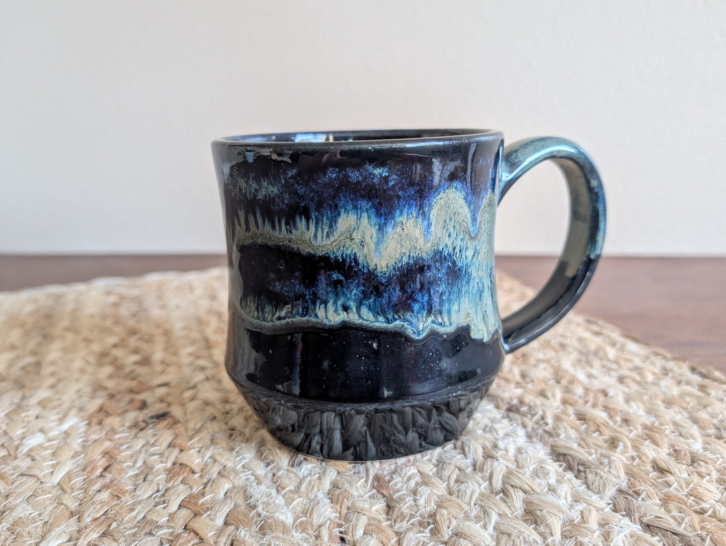 Mug - Dark Blue Drippy