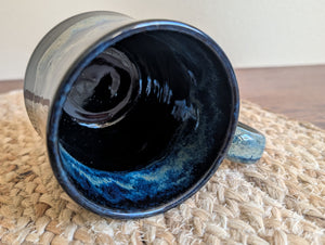 Mug - Dark Blue Drippy