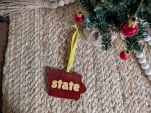 Iowa State Cyclones Ornament